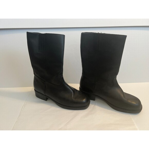 Cruiserworks  Classic Motorcycle Black Leather Boots main image 5